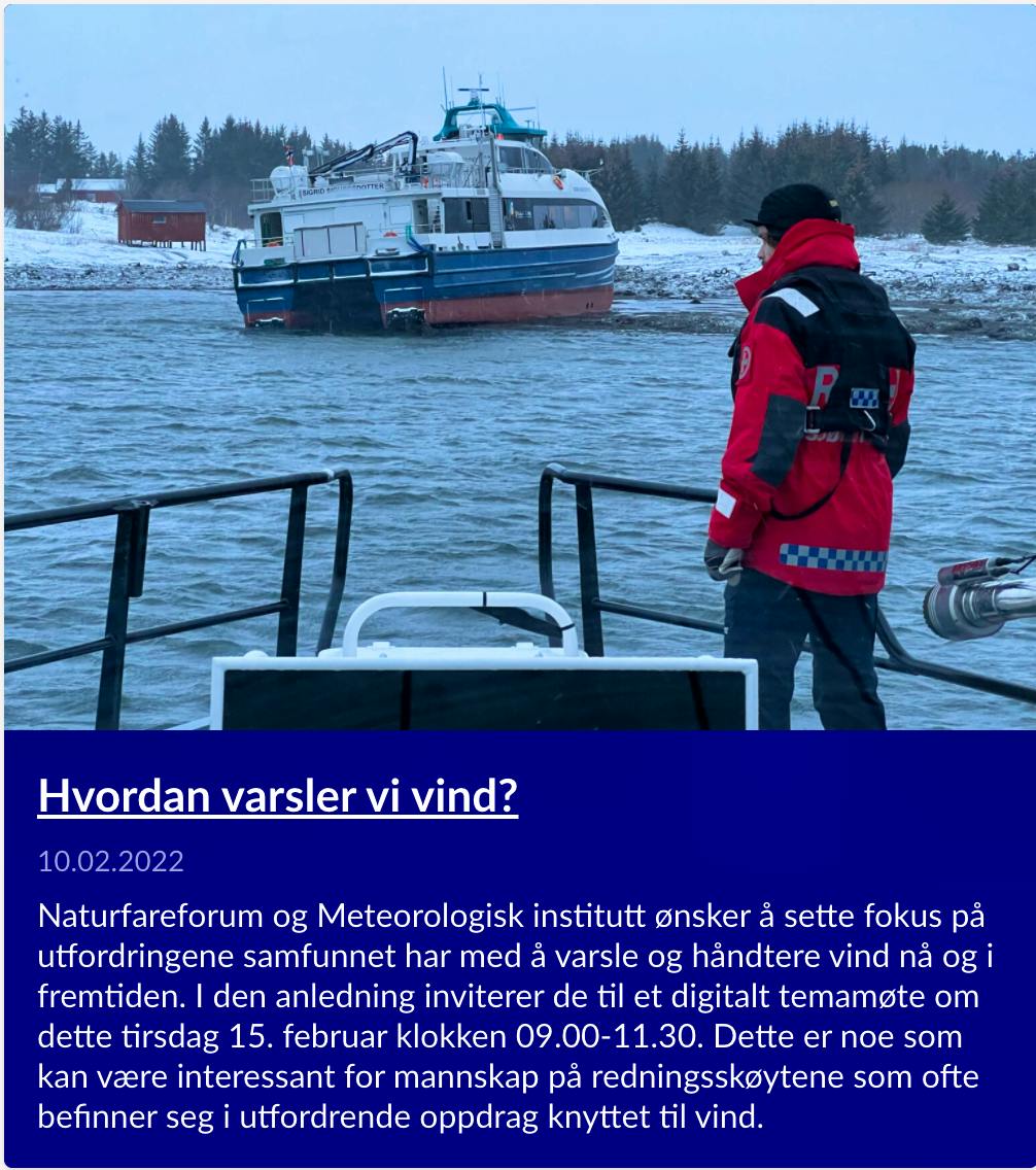 Vinterøya - digitalt livredningskurs